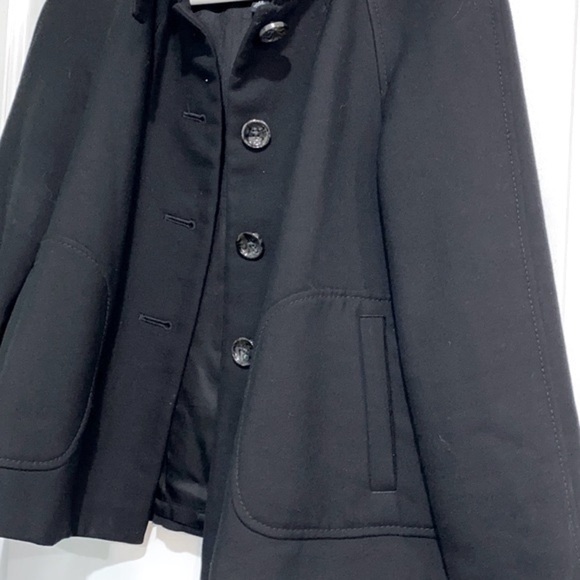 Banana Republic black jacket size xsmall wool blend - Picture 3 of 7